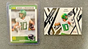 BO NIX: Denver Broncos Panini Score 2024 Rookie and Next Level Sage 2 Card Lot - Picture 1 of 2