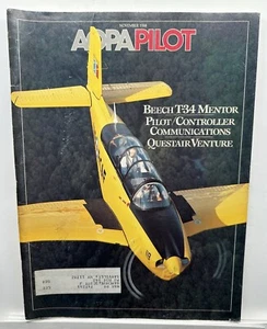 AOPA Pilot Magazine November 1988 Beech T-34 Mentor  - Picture 1 of 1