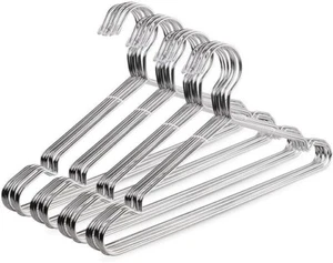 Oika 40 Pack Clothes Hangers Stainless Steel Strong Metal Hangers - Picture 1 of 7
