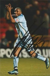 COVENTRY: CLINTON MORRISON SIGNED 6x4 ACTION PHOTO+COA - Picture 1 of 1