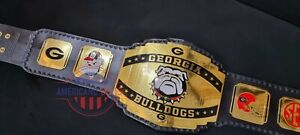 Georgia Bulldogs Super bowl Championship American Football NFL Belt