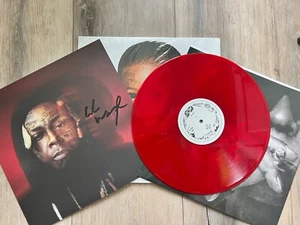 Lil Wayne Tha Carter VI 6 Red LP SIGNED Insert Vinyl IN HAND SHIPS TODAY Sealed - Picture 1 of 4