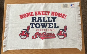 Cleveland Indians: HOME SWEET HOME Rallye Handtuch CHIEF WAHOO. Neu mit allen Etiketten - Bild 1 von 3