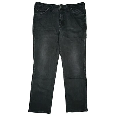 Pantalones de mezclilla elásticos Mustang Tramper para hombre calce ajustado rectos 52 W36 L30 usados grises Foto 1 de 4