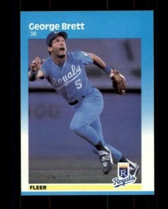 1987 Fleer #366 George Brett NMMT (ref 97266)