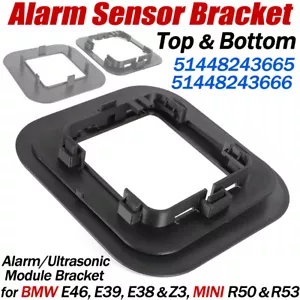 For BMW E46 E39 E38 Z3 Mini R50 R53 Ultrasonic Alarm Sensor Bracket Top & Bottom - Picture 1 of 11
