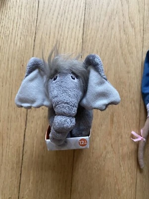 Dr. Seuss Mini Horton Hears A Who Plush Toy Elephant 4" 2007 Manhattan Toy - Image 1 of 4
