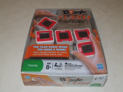 Boggle Flash Electronic Slide & Shuffle Game by Hasbro 2010  - image 1 of 3