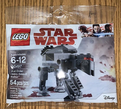 LEGO Disney Star Wars Primera Orden Heavy Assault Walker 54 piezas Set 30497 Nuevo AT-AT Foto 1 de 2