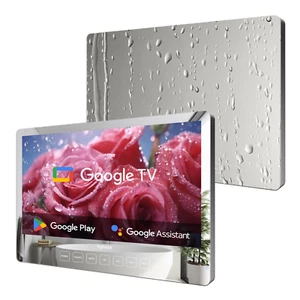 19 Inch Bathroom TV, 1080P Smart Mirror TV Google System. - Picture 1 of 12