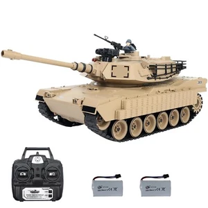 Remote Control Tank 1:16 M1A2 RC Tank 2.4G 15CH Abrams Main Battle Tank with ... - Picture 1 of 6