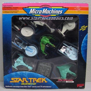 1a Edición Rosa Top Star Trek JUEGO de 9 MICROMAQUINAS con ERROR ""NX"" Excelsior ¡COMO NUEVO! - Imagen 1 de 2