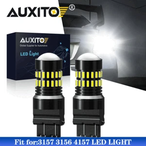 2pcs 3156 3157 LED Reverse Backup Light Bulb Lamp 6000K White Super Bright EOH - Picture 1 of 9