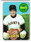 1969 Topps Baseball #204 Jack Hiatt - Ex/Nm