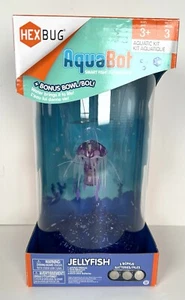 Hexbug AquaBot Purple Jellyfish & Bonus Bowl 2016 - NEW Sealed - Picture 1 of 3