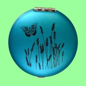 Blue Butterfly Compact - Picture 1 of 2