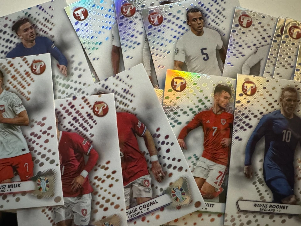 2023 Topps Pristine UEFA Road to Euros SILVER REFRACTOR PICK YOUR PLAYER - Image 1 of 1