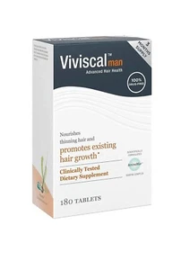 Viviscal Men's Hair Growth Supplements - 180 Pills