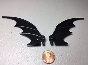 LEGO - Set of 2 NEW Black Dragon Wings 8x10 Batman Vehicle / Motorcycle 55706 - Picture 1 of 2