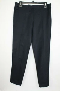 Calvin Klein Highline Ankle Length Pants Tapered Leg Size 4 Color Navy - Picture 1 of 4