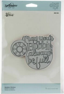 Spellbinder Stamps Bobbin Wishes SBS-160 New - Image 1 of 3