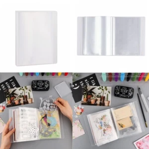 Clear Sticker Photo Storage Album For Cutting Dies and Stamp Storage Organizer - Picture 1 of 12
