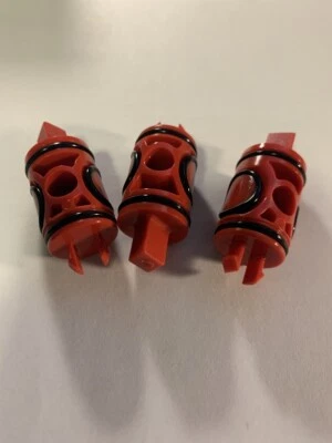 Viega Manabloc Replacement Valve Stems (3 pack of RED 50602 stems) "Full-Turn"