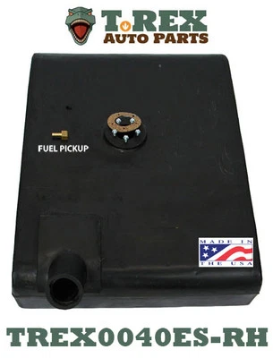 1945-1964 Jeep CJ2A, 3A and early 3B "Under the Passengers" seat gas tank  - Image 1 of 2