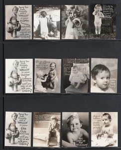 VINTAGE 30ER-40ER JAHRE FOTOSAMMLUNG NIEDLICHE KINDER & BABYS - Bild 1 von 2