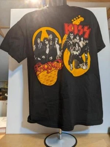 Kiss and Aerosmith Tour 2003-2004 Size L short sleeve Crew neck t-Shirt - Picture 1 of 3