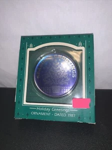 1987 Hallmark Weihnachtsgrüße / Saisongrüße Andenken Weihnachtsschmuck - Bild 1 von 4