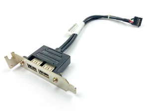 Lenovo ThinkCentre USB Low Profile PCI Bracket Cable 42Y8006 - Picture 1 of 3