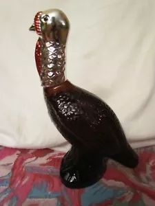 AVON Vintage Wild Turkey Decanter 6 oz. Deep Woods After Shave FULL - Picture 1 of 4