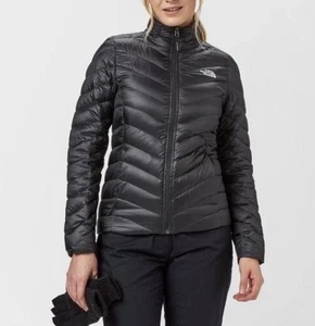 Chaqueta de esquí The North Face Flare Puffer aislada 550-abajo negra mediana usada en excelente estado - Imagen 1 de 13