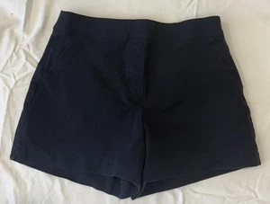 Pantalones Cortos Spanx Algodón Elástico Pulido Clásicos Azul Marino 4" Entrepierna 20368R‎ Talla M - Imagen 1 de 9