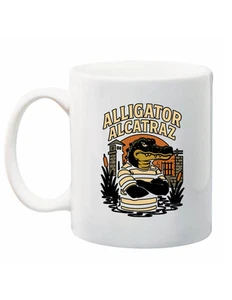 Alligator Alcatraz Novelty Mug – Anti-Establishment Political Gator Cup - Picture 1 of 1