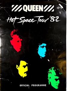 Queen Hot Space Tour 1982 Concert Program Programme tour book memorabilia - Picture 1 of 14