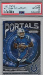 2023 Panini Prizm - Portals Anthony Richardson #PO-5 Silver Prizm (RC) - Picture 1 of 2