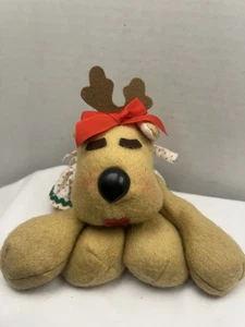 "Juguete de peluche vintage Hallmark Rhonda línea de renos 9""" - Imagen 1 de 9