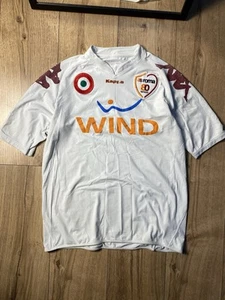 AS ROMA ITALY 2007/2008 FOOTBALL SOCCER SHIRT JERSEY AWAY KAPPA ORIGINAL SIZE Xl - Picture 1 of 6