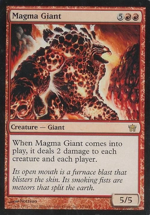 Magma Giant - Medium Play MTG Fifth Dawn - Image 1 of 1