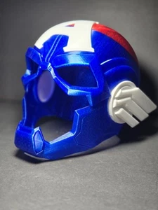 Marvel Captain America 3D Printed Custom Blue & Red Helmet - Picture 1 of 5