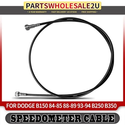 Nuevo cable velocímetro inferior 72 pulgadas para Dodge B350 1984 1989 B250 83-84 93-94 B150 Foto 1 de 4