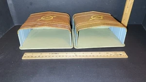 2 Vintage Marx Tin Litho Airplane Hangers - estate - Picture 1 of 5