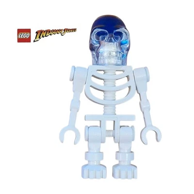 Lego Akator Skeleton (IAJ011) Indiana Jones Minifigure - Set 7627 - Image 1 of 3
