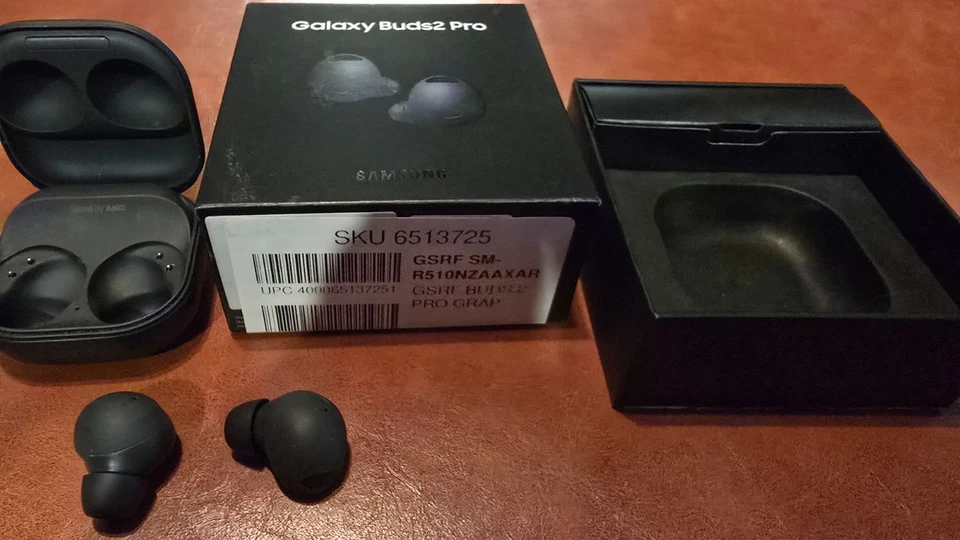 Samsung Galaxy Buds2 Pro True Wireless, Black, Noise-Cancelling - Image 1 of 1