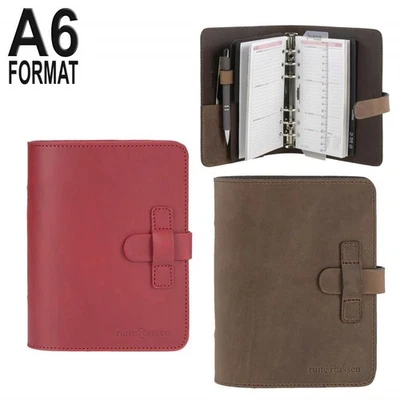 Ruitertassen Leder A6-Terminplaner Classic Adult mit Kalender 1Wo=2S 2025 - Bild 1 von 4