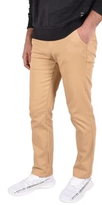 Herren Chino Hose Slim Fit Jeans Stretch Freizeit Arbeit Baumwolle Hose Bundweite 30-42 - Bild 1 von 35