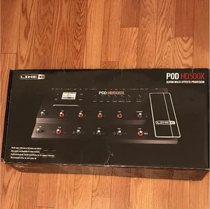 Line 6 Pod HD500X Gitarre Multieffektprozessor Gebraucht Sauberer Zustand - Bild 1 von 4