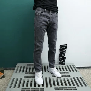 Diesel Buster Regular Slim Tapered Grey Jeans Size W33 L30 - Picture 1 of 9
